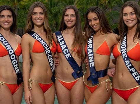 Bikini News Daily - The bikini competition at the annual Miss France ...