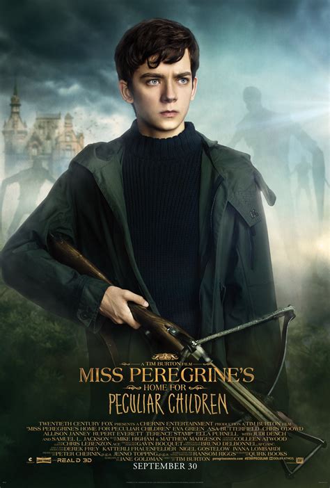 Miss Peregrine's Home for Peculiar Children - Jacob Portman Poster ...