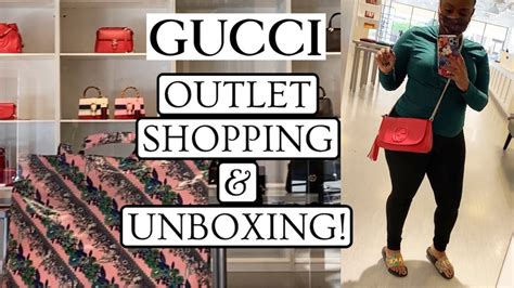 SHOPPING AT THE GUCCI OUTLET STORE ~ DISCOUNTED GUCCI, IS IT WORTH IT?? - YouTube