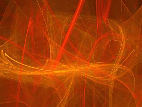 Orange Fractal Free Stock Photo | FreeImages