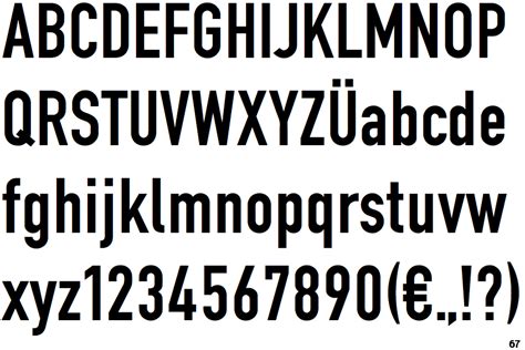 Fontscape Home > International > German > DIN