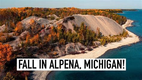 Fall In Alpena Michigan & Lake Huron Coast! Waterfalls, Sinkholes ...