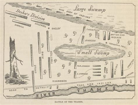 Battle of the Thames - NYPL Digital Collections