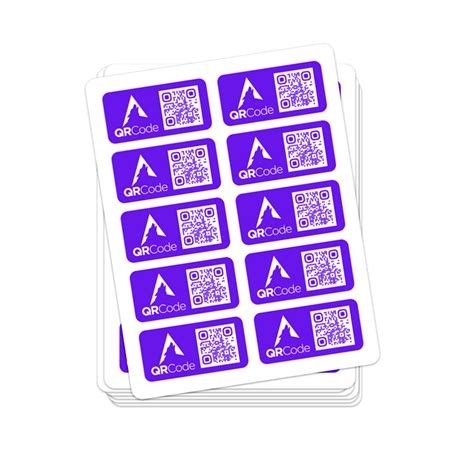 QR Code Labels — Apex Stickers LLC™