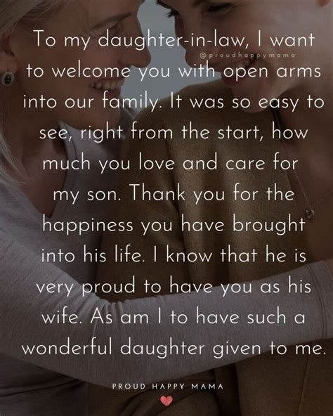 50+ BEST Daughter In Law Quotes And Sayings [With Images] | Law quotes, Daughter in law quotes ...