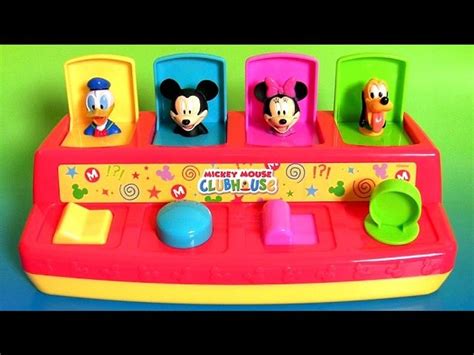 Mickey Mouse Clubhouse Pop Up Pals Play-Doh Surprise Eggs Disney Baby ...