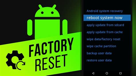 How to Reset an Android Device to Factory Settings - YouTube