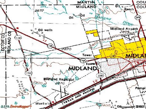 Midland Tx Zip Code Map - Maps For You