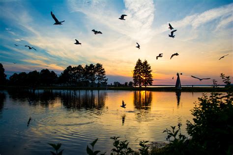 Dynamic Tranquility ~ photo by Ottawa Photographer Peggy Skof. | Beautiful sunset, Photo ...