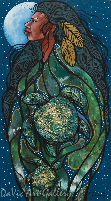 'Mother Earth' by Jackie Traverse | Native Canadian Arts | Mother earth ...