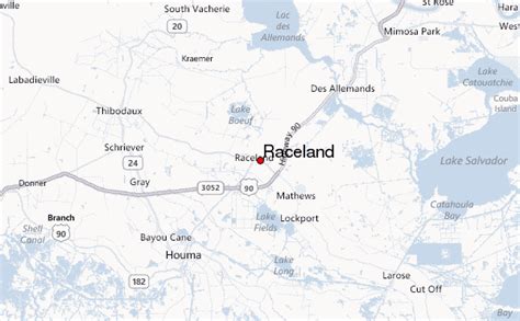 Previsión del Tiempo para Raceland