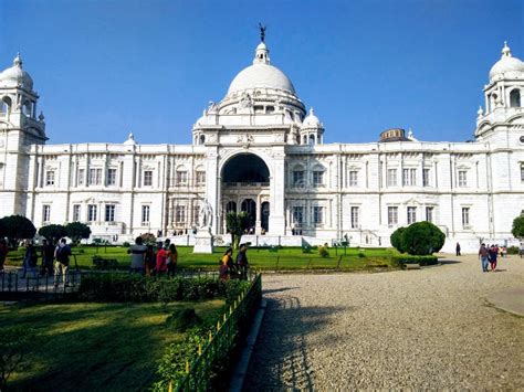 Victoria palace kolkata stock photo. Image of dedicated - 126711886