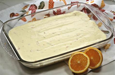 Orange Cheesecake Bars - Creamsicle Slice Recipe with Orange Ganache