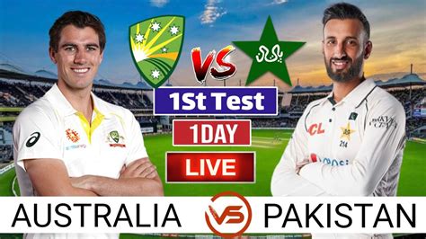 PAK vs AUS 1st Test Day1 Live Streaming | Ptv Sports Live Pakistan vs ...