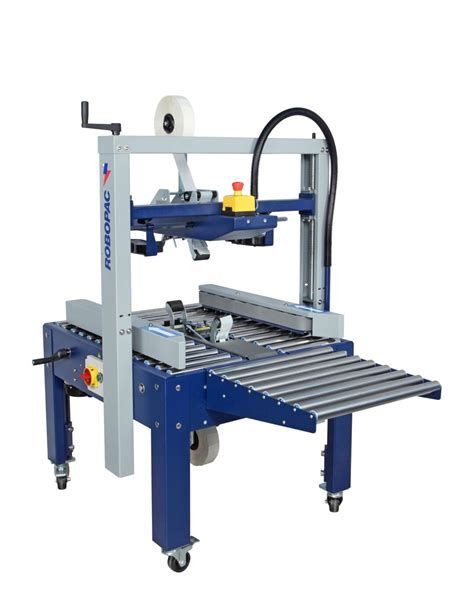 Semi-automatic taping machine with fixed format | Robopac