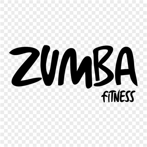 HD Zumba Fitness Text Black Logo Transparent PNG | Citypng