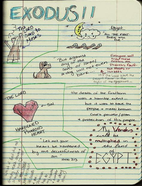 Exodus 11 | Bible study notes, Bible study exodus, Bible