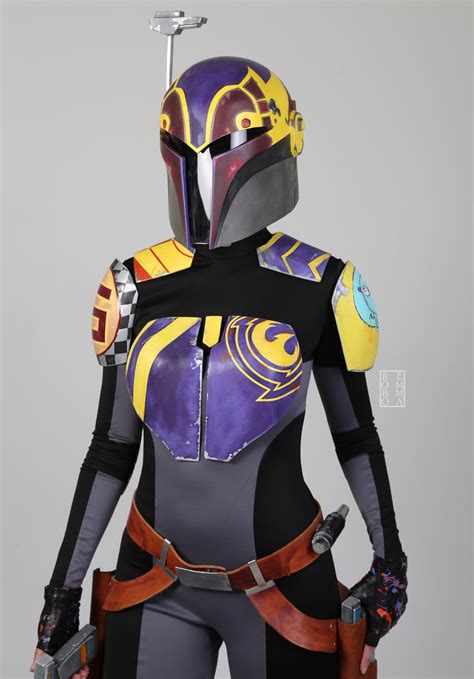 RoboEmma — Sabine Wren’s Season 4 armor. Repainting my kit... Star Wars Boba Fett, Star Wars ...