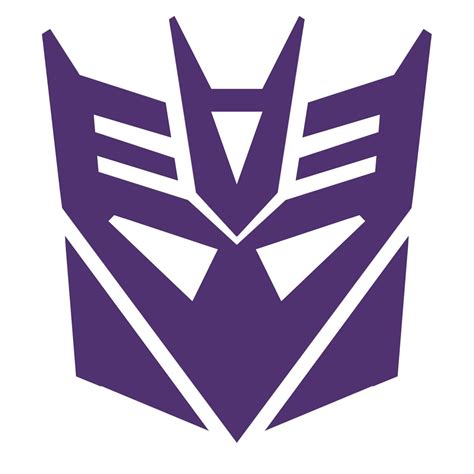 Transformers Decepticon Symbol Car Sticker