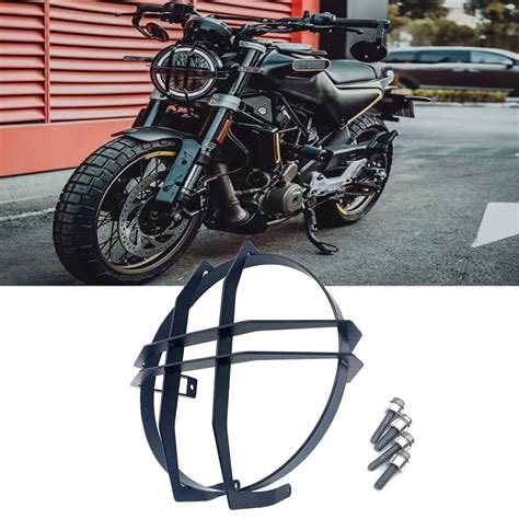 Motorcycle Headlight Guard For Husqvarna 401 Svartpilen 401 Svartpilen 250 2018 2019 2020 ...