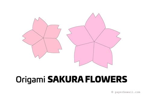 Origami Cherry Blossom Tutorial