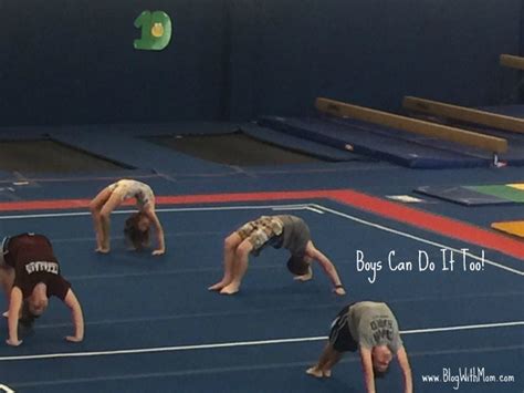 Gymnastics Isn't Just For Girls - Blog With Mom