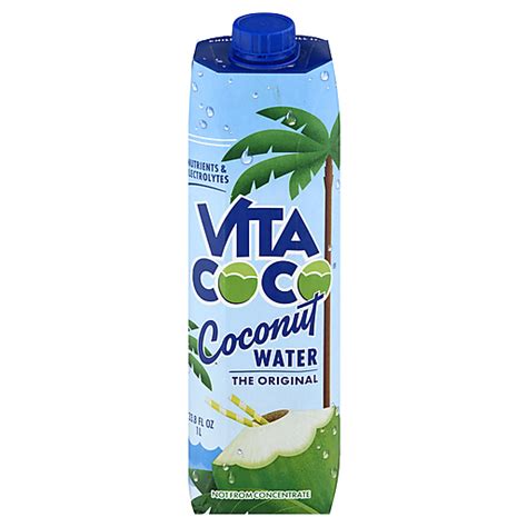 Vita Coco The Original Coconut Water 33.8 oz | Coconut | Reasor's