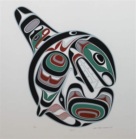 Orca - Joe Wilson - Cedar Hill Long House Native Art Prints