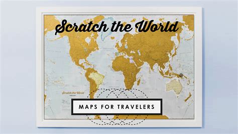 Maps International Scratch The World Travel Map – Scratch Off World Map Poster – Most Detailed ...