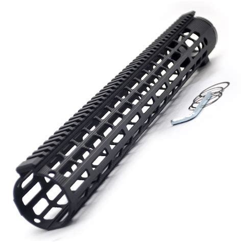 17″ Inch .308 / 7.62 AR10 AR-10 Black MLOK MLOCK Free Float Handguard Rail – Total War Tactical