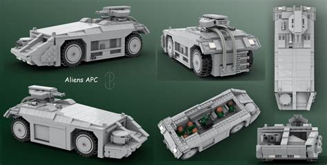 LEGO MOC Aliens APC Minifigish WIP by Paulygon | Rebrickable - Build with LEGO