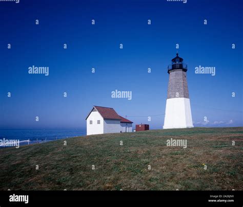 Point judith lighthouse narragansett hi-res stock photography and ...