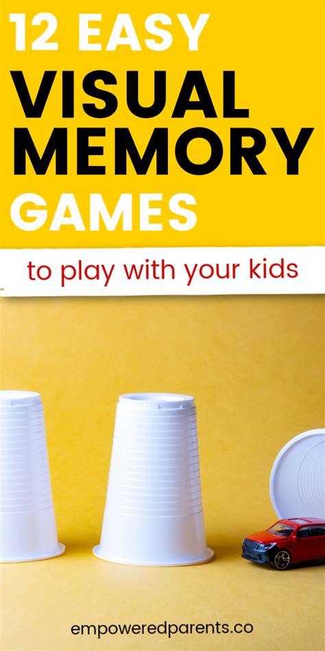 12 visual memory games and activities for kids – Artofit