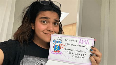 ‘Ms. Marvel’ Star Iman Vellani Does Reddit AMA | Marvel