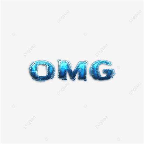 Wordart White Transparent, Simulation Omg Word Art Frost Icy Wordart ...