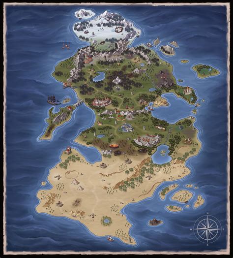 ArtStation - Fantasy Map Creator 2 | Game Assets