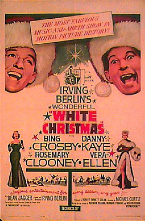 White Christmas Original R1961 U.S. One Sheet Movie Poster - Posteritati Movie Poster Gallery