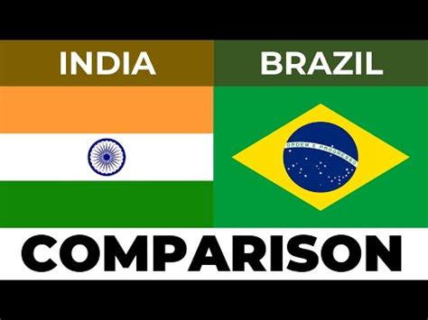 India vs Brazil | Country Comparison - YouTube