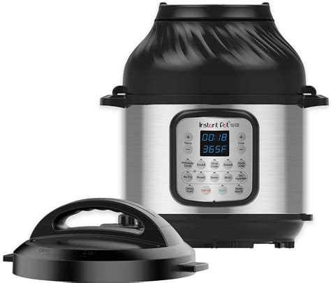 Customer Reviews: Instant Pot 8 Quart Duo Crisp 11-in-1 Electric Pressure Cooker with Air Fryer ...