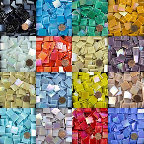 3/4 Inch (20mm) Glass Mosaic Tile