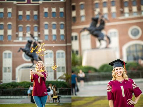 Florida State University Graduation- Senior Session | Sarah + Scott ...