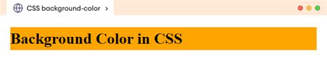 CSS background-color Property (With Examples)