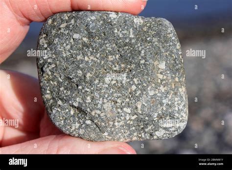 Andesite - an extrusive igneous rock Stock Photo - Alamy