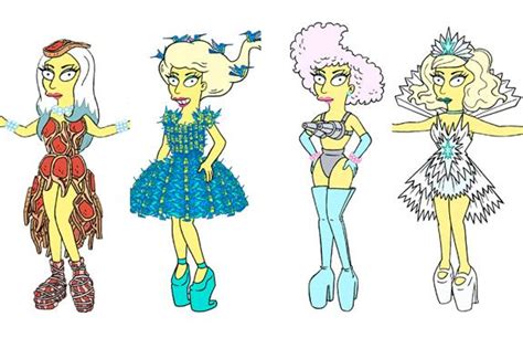 Just Because... Lady Gaga on The Simpsons - Burlexe