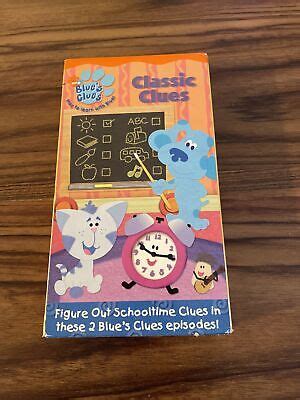 Blues Clues - Classic Clues (VHS, 2004) Rare 97368795730 | eBay