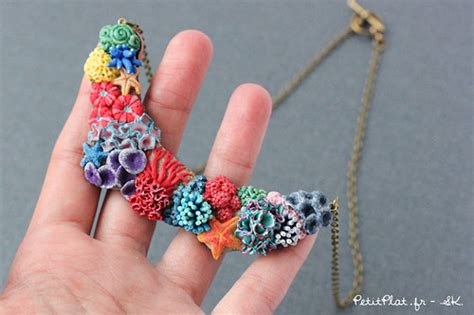 Miniature Coral Jewelry | I've been sculpting with lots of p… | Flickr