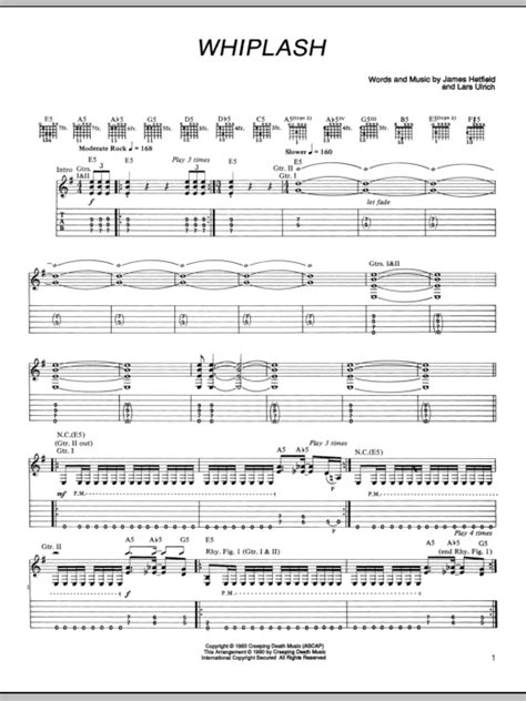 Whiplash | Sheet Music Direct