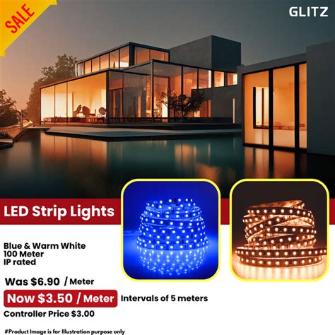 LED Strip Lights 100 Meter — Glitz Lighting and Electrical