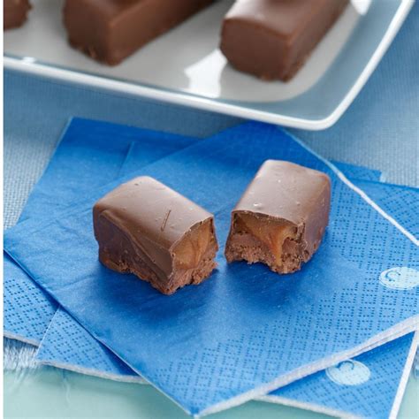 Chocolate-Caramel Candy Bars Recipe | Taste of Home