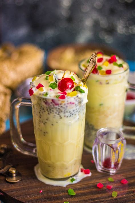 KESAR PISTA FALOODA RECIPE | SAFFRON FALOODA | Recipe | Falooda recipe ...